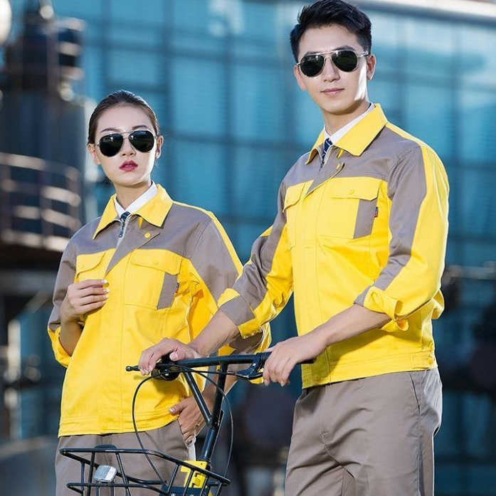 太仓秋季全棉工作服如何洗涤的问题