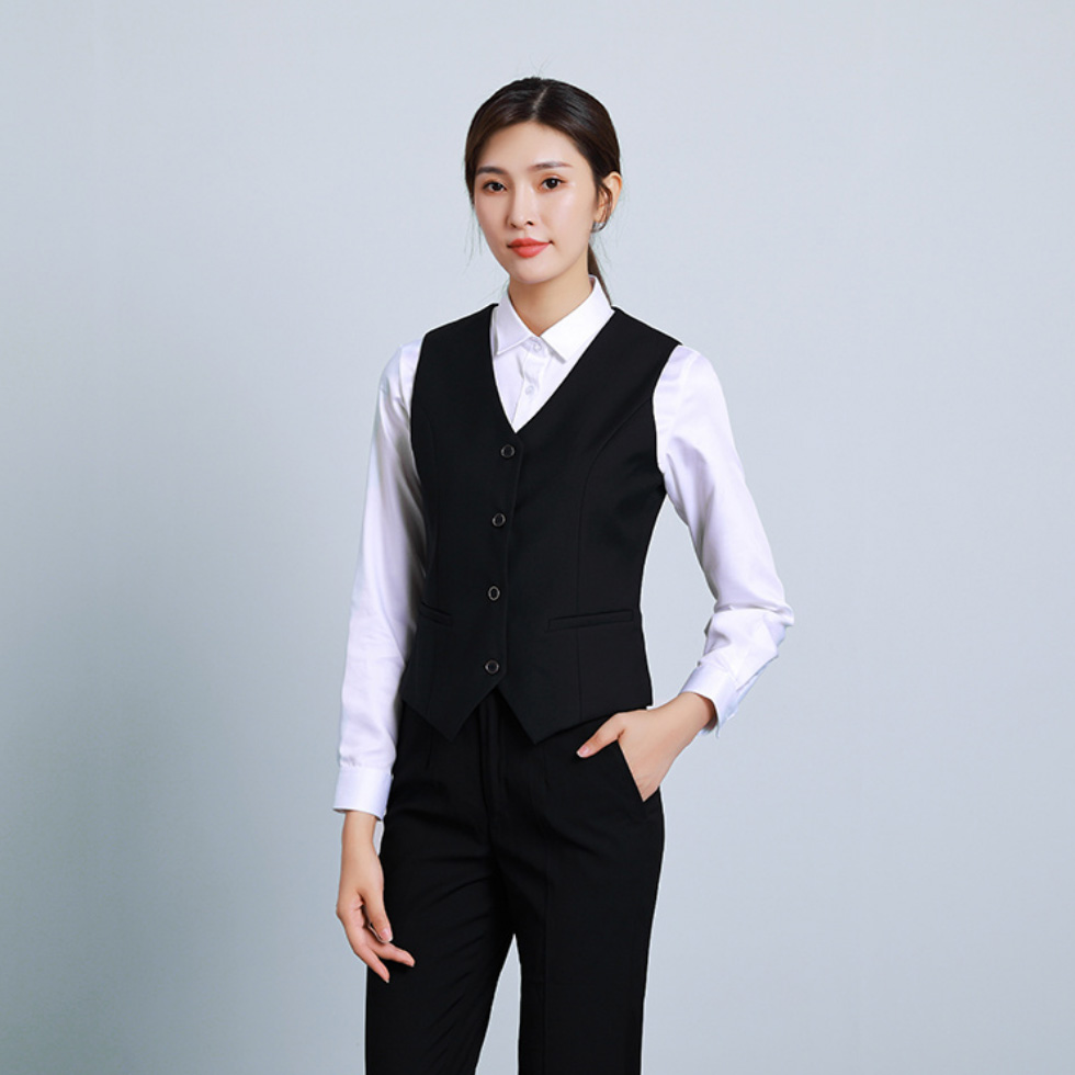 哔叽-仿毛西服马甲系列