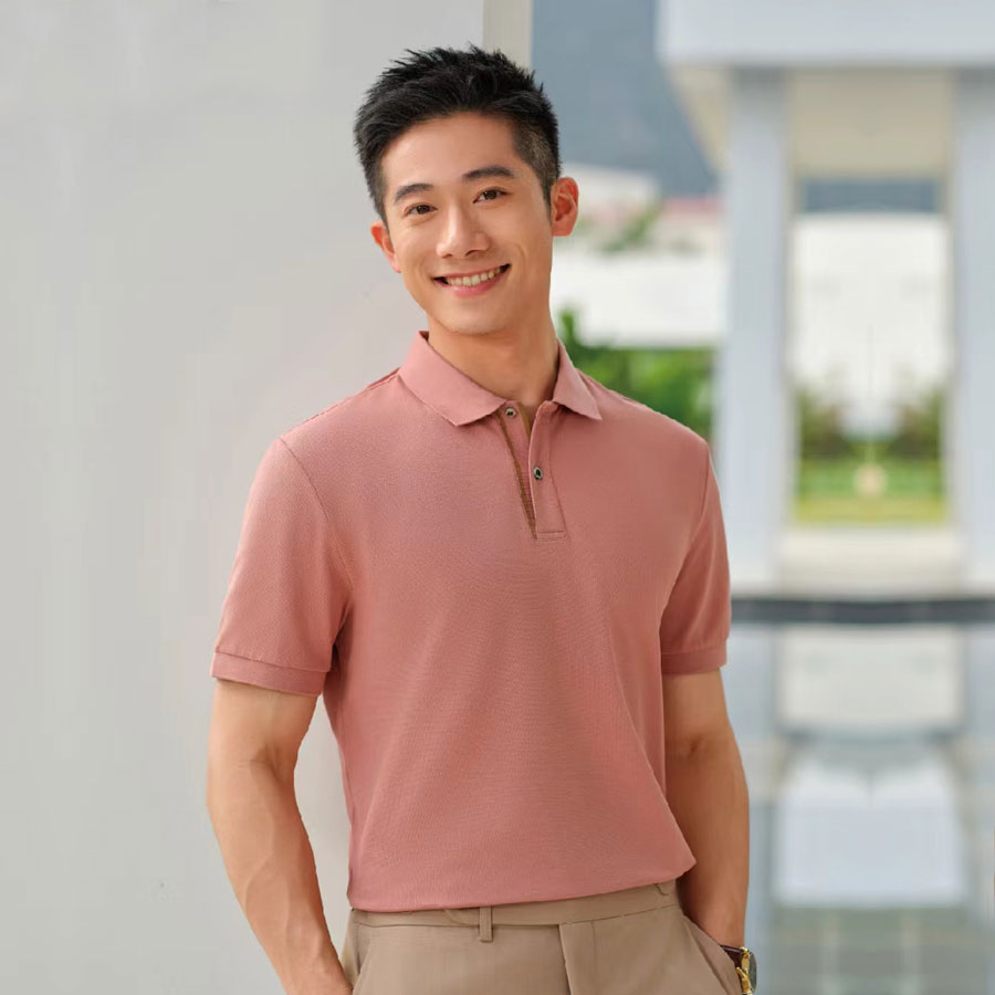 50支双纱低碳长绒棉POLO衫